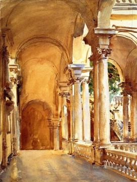 Gênes l’Université John Singer Sargent Peinture à l'huile